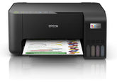 Epson EcoTank L3250 Home ink tank printer A4, Colour, 3-in-1 printer with WiFi and SmartPanel App connectivity, Black, Compact