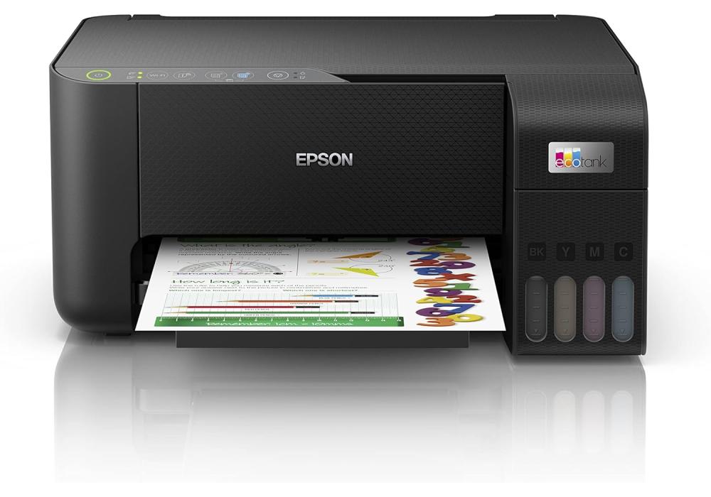 Epson EcoTank L3250 Home ink tank printer A4, Colour, 3-in-1 printer with WiFi and SmartPanel App connectivity, Black, Compact Epson EcoTank L3250 Home ink tank printer A4, Colour, 3-in-1 printer with WiFi and SmartPanel App connectivity, Black, Compact