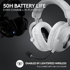 Logitech G Pro X 2 Lightspeed white