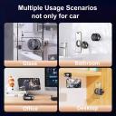 NEW Mobile Phone Stand Vacuum Suction Magnetic Bracket K007 - Full Range & Multi Angle Adjustment Aluminium Alloy 180° Foldable Magnetic Phone Holder
