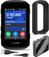 Garmin Edge 850 Compact GPS Cycling Computer, 2.7" Color Touchscreen Display, Bike-Specific Mapping, Advanced Training & Performance Insights + Silicone Case w/ Wearable4U PowerBank Bundle