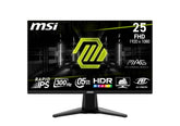 MSI MAG 255XF 24.5 Inch FHD Gaming Monitor - 1920 x 1080 Rapid IPS Panel, 300 Hz / 0.5ms (GtG, Min.),120% sRGB Colour Gamut, Frameless Design, HDR Ready - DisplayPort 1.4a, HDMI™ 2.0b(FHD@240Hz) - 3 Years Warranty