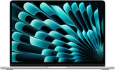 2024 MacBook Air 13-inch Laptop with M3 chip: Built for Apple Intelligence, 13.6-inch Liquid Retina Display, 8GB Unified Memory, 512GB SSD Storage, Backlit Keyboard, Touch ID; Silver
