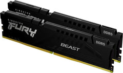 FURY Beast 128GB (2x64GB) 5600MT/s DDR5 CL36 Desktop Memory | AMD EXPO | Kit of 2 | KF556C36BBEK2-128