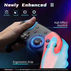 RGB wireless gamepad for computer setup