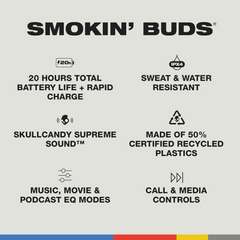Skullcandy Smokin Buds - Green