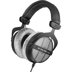 Beyerdynamic DT 990 PRO Over-Ear Studio Monitor Headphones - Open-Back Stereo Construction, Wired (80 Ohm, Grey) | DT990 |