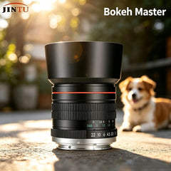85mm f1.8 Portrait Lens EF/EF-S Mount Camera Lenses for Canon EOS Rebel T8i/T7i/T7/T6i/T5/T3i/T3/T2i/XSi/XS/SL3/SL2/T100/5D Mark IV/6D II/7D 90D 80D 70D 60D 50D 650D 600D 750D 700D 550D 7D II