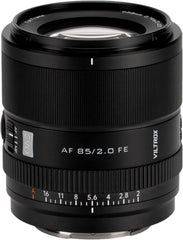 85mm F2 EVO FE Lens, AF 85mm f/2 FE for Sony E-Mount, Full Frame Portrait Lens for Sony FE a7iv a7c ii a7rv a9ii zve1 fx3 zv-e10 ii a6700 a6600