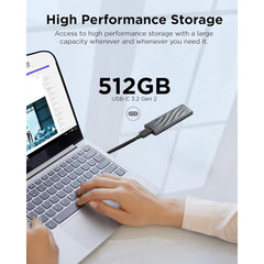 Lenovo Upto 1050 USB 3.2 solid state drive for data storage