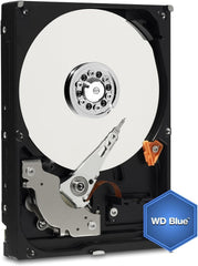 Western Digital(WD) BLUE Deskptop 1TB( 1Terabyte) 3.5"Hard Disk Drive, 5400~7200RPM, SATA3 ( 6.0GB/s), 64MB Cache, IDEAL for PC/Mac/CCTV/NAS/DVR/Raid and SATA Applications, 1YR Warranty (Blue)