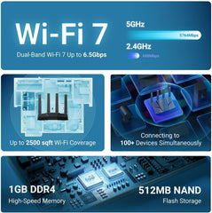 GL-BE6500 (Flint 3e) WiFi 7 Router & GL.iNet GL-MT3000 (Beryl AX) Portable Travel Router