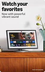 Like-New Amazon Echo Show 15 (newest model), Full HD 15.6" kitchen hub for home organization, with built-in Fire TV, Designed for Alexa+