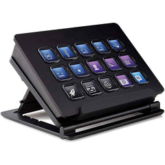 Corsair Elgato Stream Deck OG 15-Key Control Pad, USB 2.0, 15 Customizable LCD keys, For PC & Mac, trigger actions in OBS Studio, Streamlabs, Twitch & YouTube | 10GAA9901 |