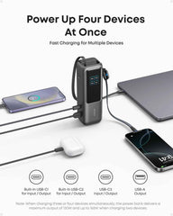 Anker Power Bank (25K, 165W, Built-In USB-C )