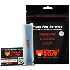 Thermal Grizzly MINUS PAD ADVANCE (120 x 20 mm - 0,5 mm - 4 pcs) Highly conductive Thermal Pad | TG-MP-A-120-20-05-4 |