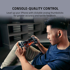 Razer Kishi Mobile Game Controller/Gamepad for iPhone iOS: Works with most iPhones β X, 11, 12, 13, 13 Max - Apple Arcade, Amazon Luna, Google Stadia - Lightning Port Passthrough - MFi Certified