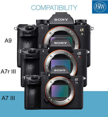 2 NP-FZ100 Batteries and Dual Bay LCD Battery Charger for Sony Alpha 1, ZV-E1, ZV-E10 II, FX3 FX30, a7C, a7S III, a6600, a6700, A7R III a7R IV, a7R V, a7 III, a7 IV, a9, a9 II, a9R Cameras