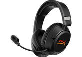 HyperX Cloud Flight 2 Wireless Gaming Headset – 50mm Drivers, Dual Wireless (2.4GHz + Bluetooth 5.3), Detachable Noise‑Cancelling Mic, 100–150h Battery Life, Memory Foam Comfort, Black