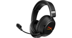 HyperX Cloud Flight 2 – Wireless Gaming Headset, Customizable RGB Lighting with Removable Earcup Plates, up to 100 Hours of Battery Life, 2.4GHz & Bluetooth, Multi-Platform Compatibility - Black