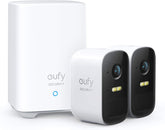 eufyCam 2C 2-Cam Kit, Security Camera Wireless Outdoor, Home Security System, HomeKit Compatibility, 1080p HD, IP67, Night Vision, Motion Only Alert, No Monthly Fee