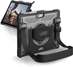 UAG Designed for Microsoft Surface Go 4 / Surface Go 3 / Surface Go 2 / Surface Go Case 10.5" Plasma w/Hand Strap & Shoulder Strap Feather-Light Rugged Military Drop Tested Cover Ice