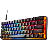 SteelSeries Apex Pro Mini Weird HyperMagnetic Gaming Keyboard – Adjustable Actuation – Compact 60% Form Factor – RGB – PBT Keycaps – USB-C