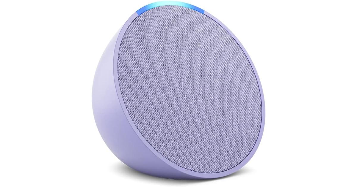 Amazon Echo Pop (newest model), Our smallest speaker, Designed for Alexa+, Fits in any room.