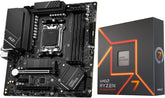 AMD Ryzen 7 7700X CPU Processor with MSI PRO B650M-A WiFi ProSeries Motherboard (AM5, mATX, DDR5, M.2, USB 3.2 Gen 2, Wi-Fi 6E), Sold by Micro Center