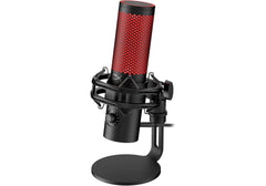 HyperX NEW 2024 QuadCast 2 – USB Microphone for Gaming, Streaming and Podcasting, with On-Board Controls, LED Lighting, Removable Shock Mount, PC, Mac, PS5, PS4, USB-C - Black