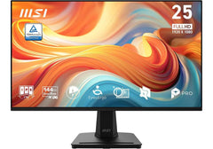 MSI PRO MP251 E14L - 25" FHD Business Monitor, IPS, 144Hz, HDR Ready, EyesErgo Technology, 2 Years Warranty