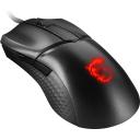 MSI CLUTCH GM31 LIGHTWEIGHT Gaming Mouse - 12000 DPI Optical Sensor, Right-Handed, 60M+ Click OMRON Switches, 6-Buttons, FriXionFree Cable, 1ms Latency, RGB Mystic Light, 58g