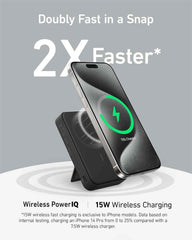 Anker MagGo Power Bank (10K) Black 15w