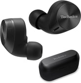 HiFi True Wireless Multipoint Bluetooth Earbuds with Noise Cancelling, 3 Device Multipoint Connectivity, Wireless Charging, Impressive Call Quality, LDAC Compatible - EAH-AZ60M2-K (Black)