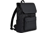 Laptop Backpack Up to 17" Laptops 1612 Protective Case Water Resistant Exterior Stylish & Durable - Black