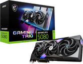 Gaming RTX 5080 16G Gaming Trio OC Graphics Card (16GB GDDR7, 256-bit, Extreme Performance: 2715 MHz, DisplayPort x 3 2.1a, HDMI 2.1b, NVIDIA Blackwell Architecture)