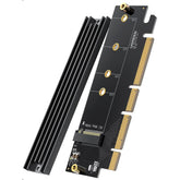 UGREEN PCIe 4.0 M.2 NVMe Adapter, 64Gbps, Heat Sink, M-Key & M&B-Key, NVMe/AHCI SSD 2280/2260/2242/2230, PCIe X16/X8/X4, Windows 7/8/10, Linux, Mac OS 9/10, Part Number 30715 | 30715 |