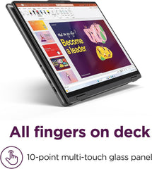 Lenovo Yoga 7i 2-in-1 Business Laptop (16" FHD+ Touchscreen, Intel Ultra 7 155U (Beat i7-1355U), 16GB DDR5 RAM, 1TB SSD), Backlit, Fingerprint, 1080p IR Webcam, 2x Thunderbolt 4, Win 11 Home, AI PC