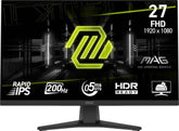 MAG 272F 27-inch 1920 x 1080 (FHD) Gaming Office Monitor, 200Hz, Adaptive Sync, HDR Ready, HDMI, VGA Port, VESA Mountable, Tilt, 4-Side Slim Bezel,0.5ms, Black