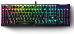 Razer BlackWidow V4 X Tactile & Clicky 6 Macro Keys Doubleshot ABS Keycaps Media Controls Sound Dampening & Stabilizers AR/EN Layout - Green Switch
