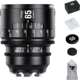65mm T2.9 Macro 2X Infinte Series Manual Full-Frame Large Aperture Prime Cine Lens Compatible for Sony E-Mount FX3, FX30, A1, A9, A7m, A7r, A7s, A7c Series Mirrorless Cameras