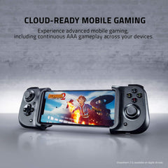Razer Kishi Mobile Game Controller/Gamepad for iPhone iOS: Works with most iPhones β X, 11, 12, 13, 13 Max - Apple Arcade, Amazon Luna, Google Stadia - Lightning Port Passthrough - MFi Certified