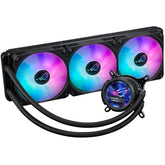 ASUS ROG Strix LC III 360 LCD ARGB All-In-One 360mm Liquid CPU Cooler, 360° Rotatable 2.1” 60 Hz IPS LCD, Asetek Gen7 V2 pump, w/ 3x120mm ARGB Fans | ROG Strix LC III 360 ARGB | - CompuMe