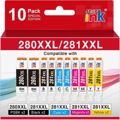 STARINK PGI - 280XXL CLI - 281XXL Compatible Ink Cartridges