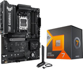 AMD Ryzen 7 7800X3D CPU Processor Bundle with ASUS TUF Gaming B650E - E WiFi AM5 ATX Motherboard (DDR5