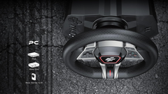Flashfire F107 IMOLA Racing FORCE FEEDBACK Wheel, Pedals, Shifter, Hall-Effect Sensor, Vibration Feedback Function, Adjustable Rotation 270° and 900°