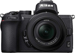 Nikon Z50 DX-Format Mirrorless Camera Body with NIKKOR Z DX 16-50mm f/3.5-6.3 VR Lens - 1633B