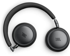 Live 680NC - Wireless on-Ear True Adaptive Noise Cancelling Headphones, JBL Signature Sound with Hi-Res Audio, 2-mic Perfect Calls 2.0 with AI-Trained Algorithm, & Personi-Fi 3.0 (Black)