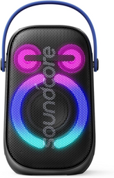 Anker Soundcore Rave Neo 2 Portable Bluetooth Speaker – IPX7, 18-Hour Playback, Black