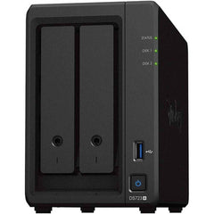 Synology Diskstation Ds725+ 2 Bay Diskless Nas Server W/ Amd Ryzen R1600 2 Core Cpu & 2gb Ddr4 Ram